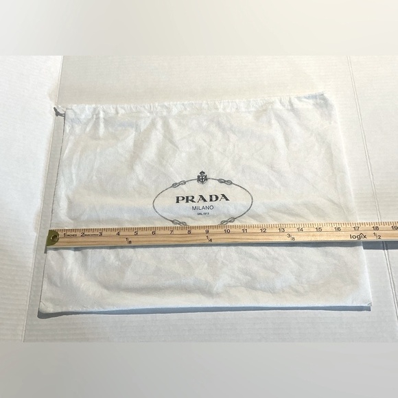 Prada White Dust Bag - Picture 2 of 4